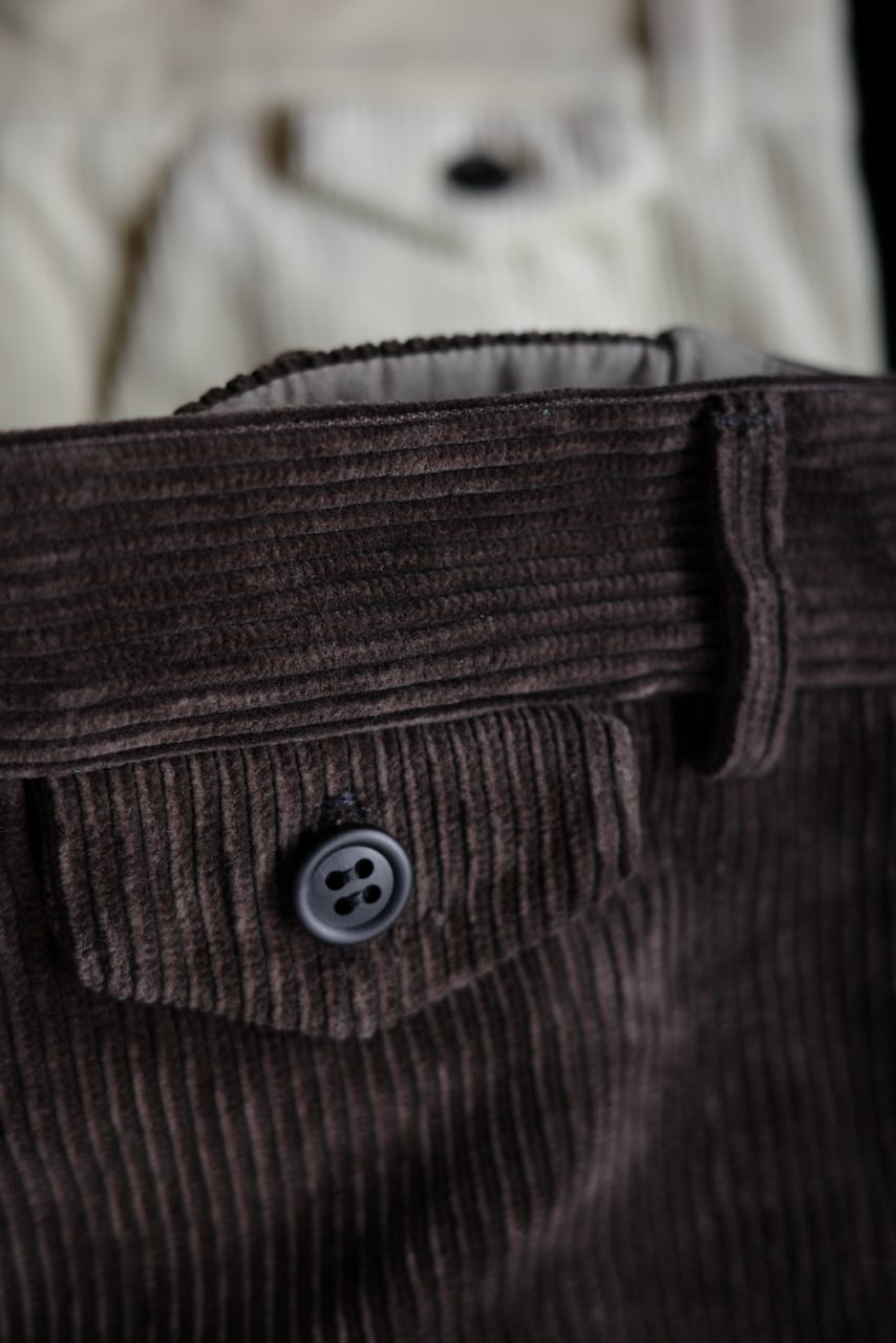ENDS and MEANS / Grandpa Cord Trousers 24AW | iremono