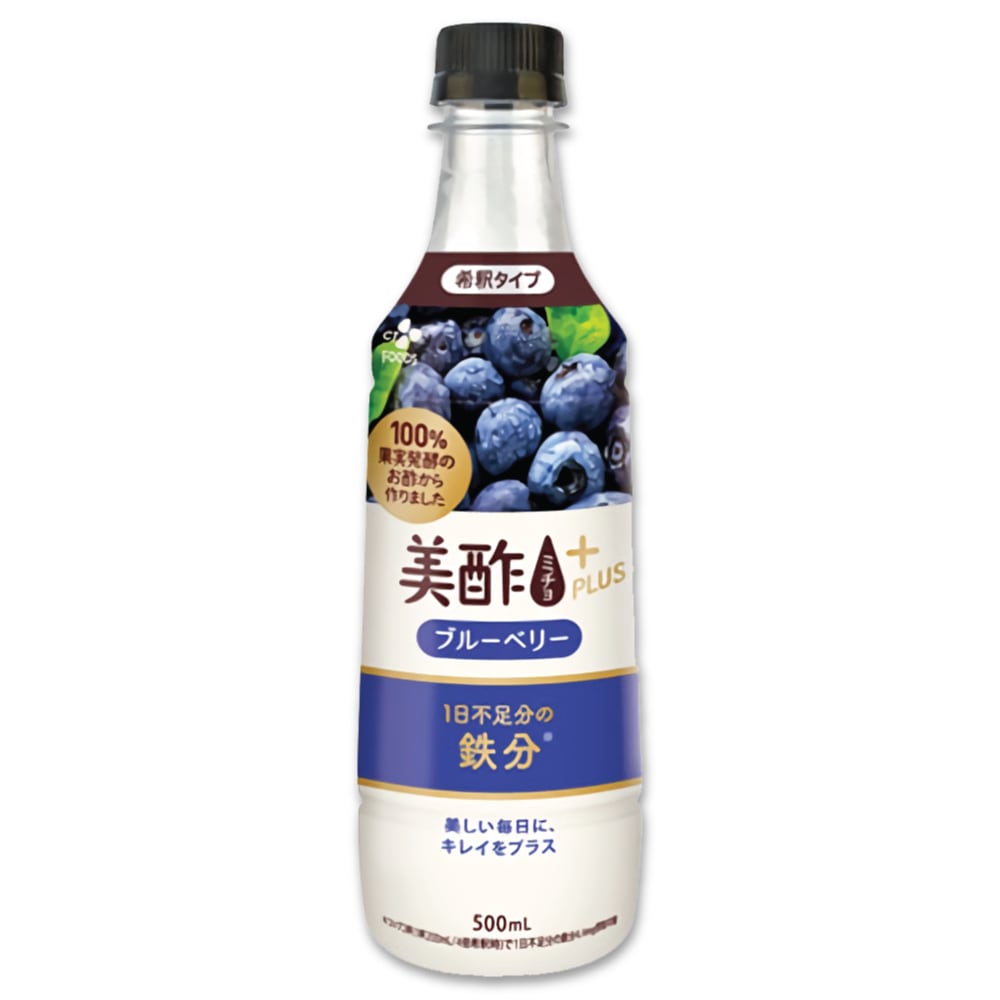 美酢プラス ブルーベリー 500ml 飲むお酢 希釈タイプ CJ ミチョ+