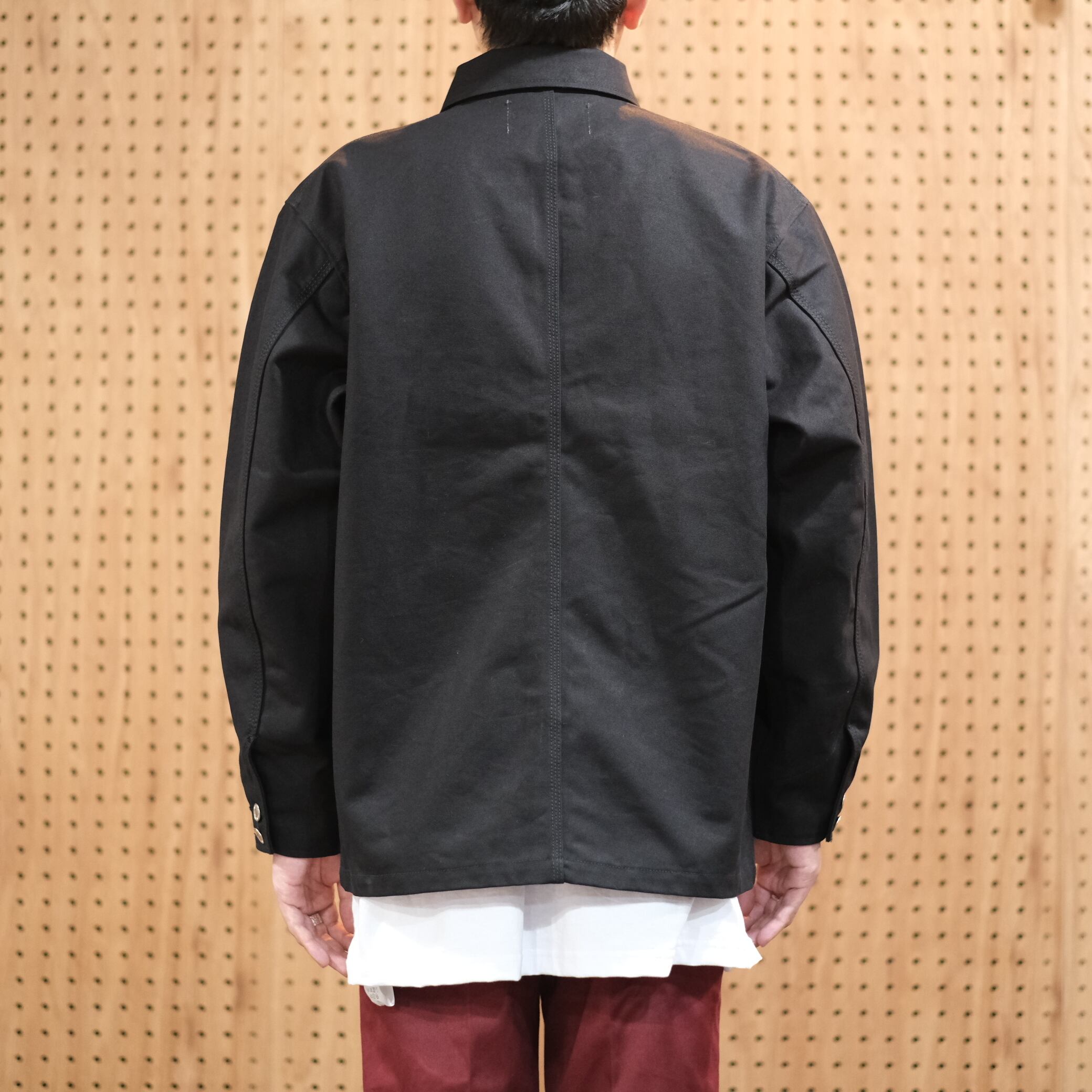 SEVEN BY SEVEN◇カバーオール/デニム/IDG/UNI COVERALL/ステッチ