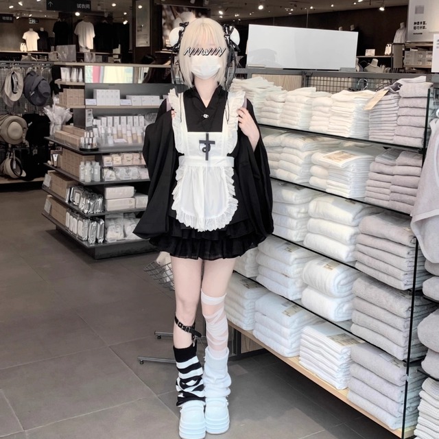 SEASONZ メイド服 エプロン 2点セット ゆめかわ  生誕祭