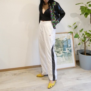 00s NIKE TRACK PANTS white
