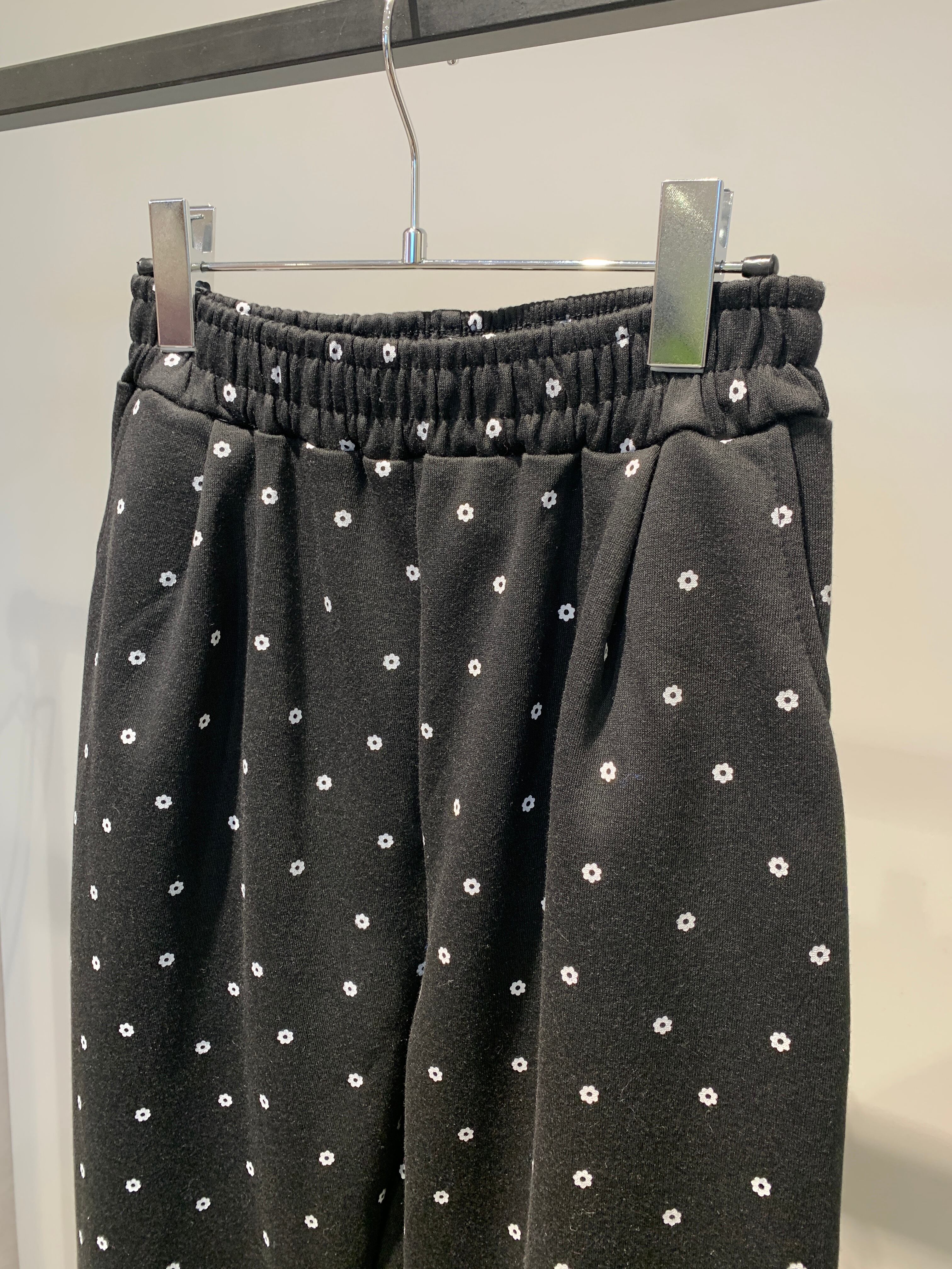 petit flower print sweat pants