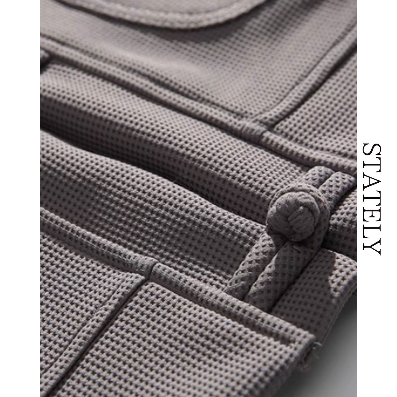 ワッフル チャイナノット カーディガンニット/3color_T165・画像8