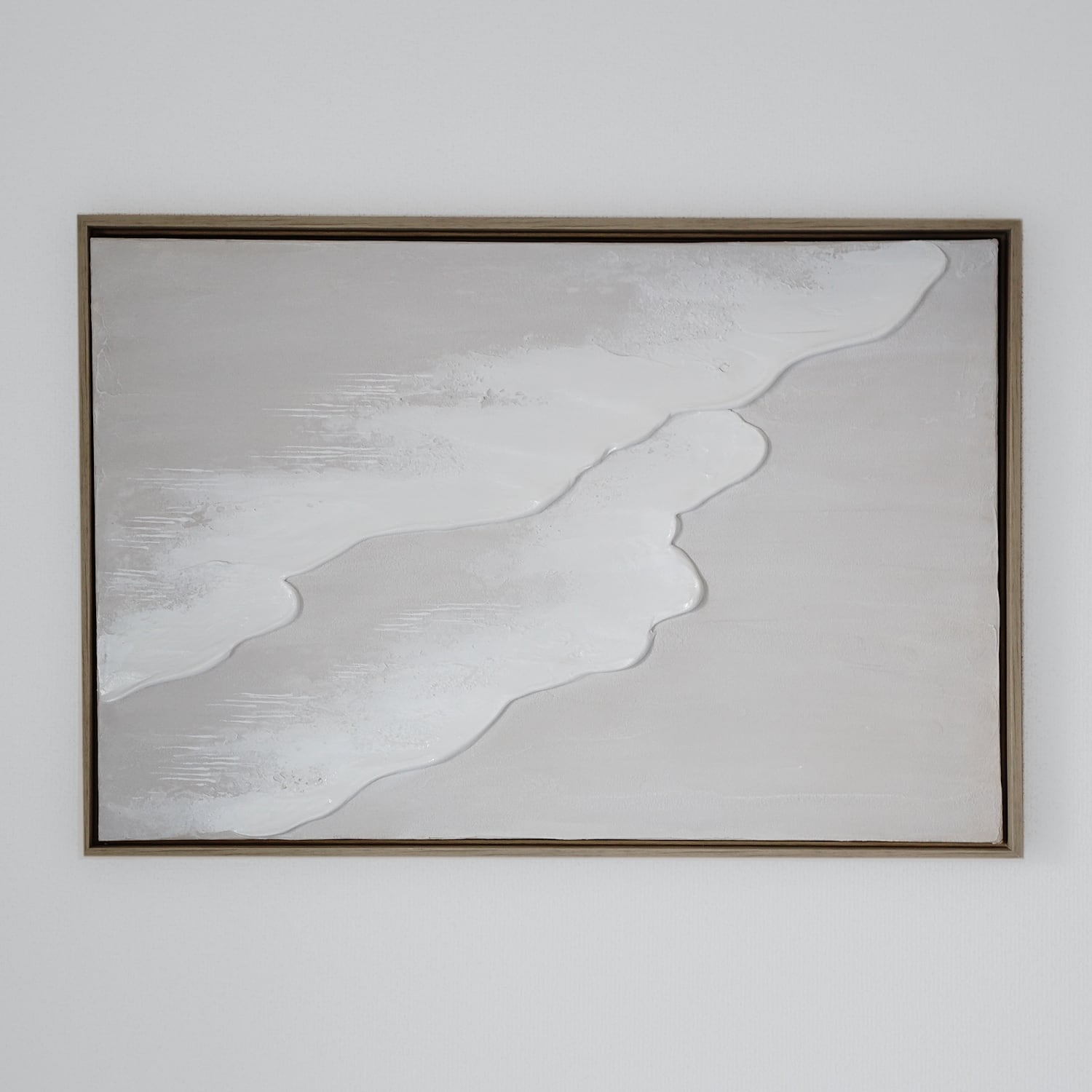 【Beach -growth-】40×60cm 海の絵