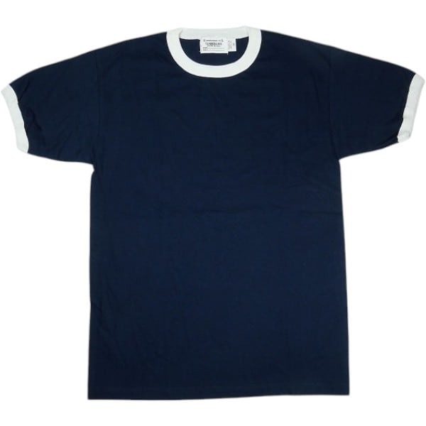 Size【M】 TENDERLOIN テンダーロイン TRIM TEE NAVY リンガーTシャツ