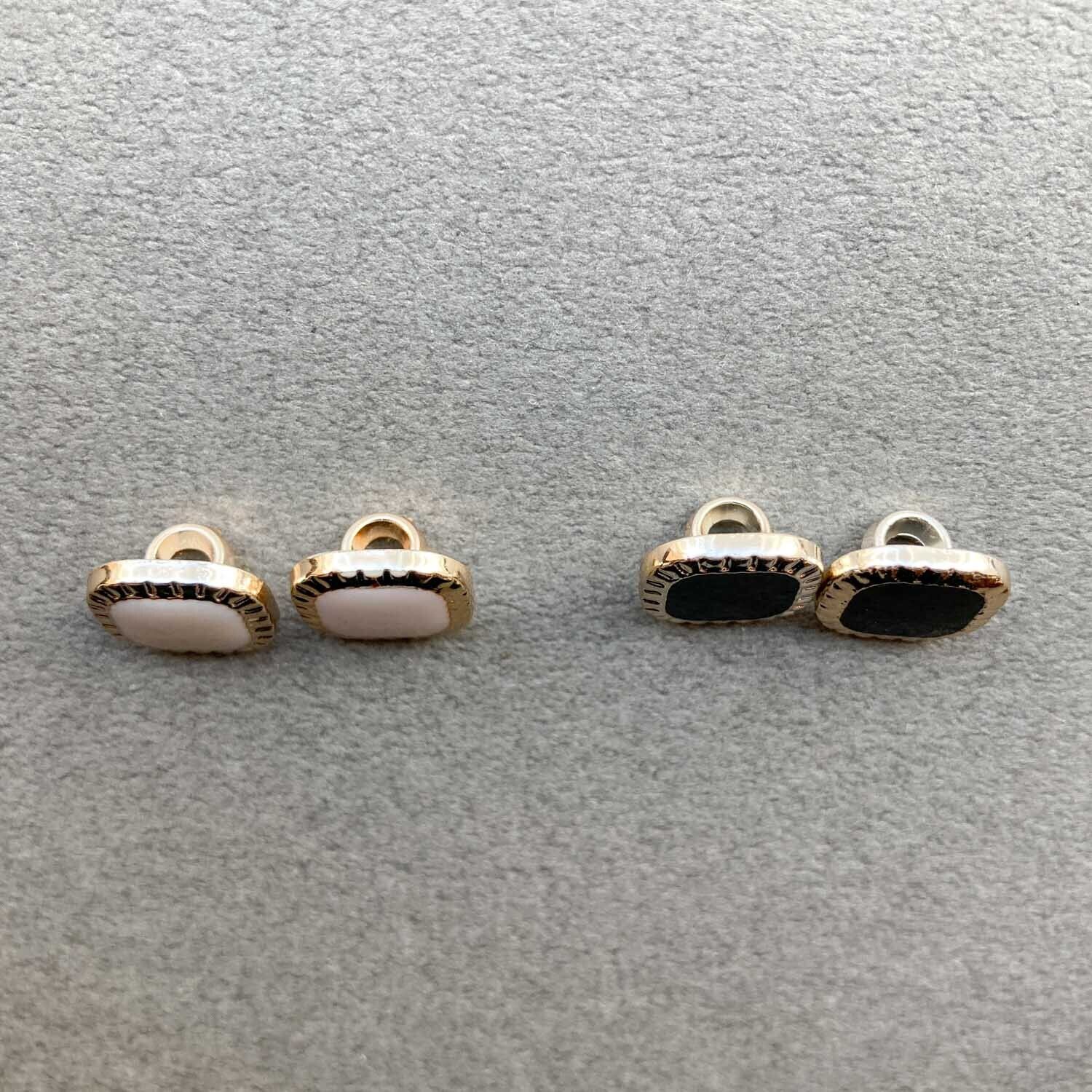 エポ付きミニスクエアボタンパック（2p/12mm） | Dua-アクセサリー
