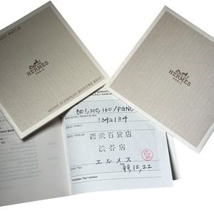 HERMES quartz watch “belt watch”