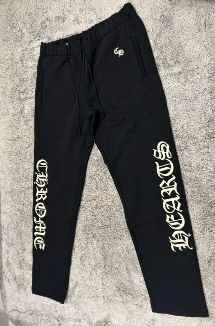 CHROME HEARTS クロムハーツ SWEAT PANTS クロスパッチ