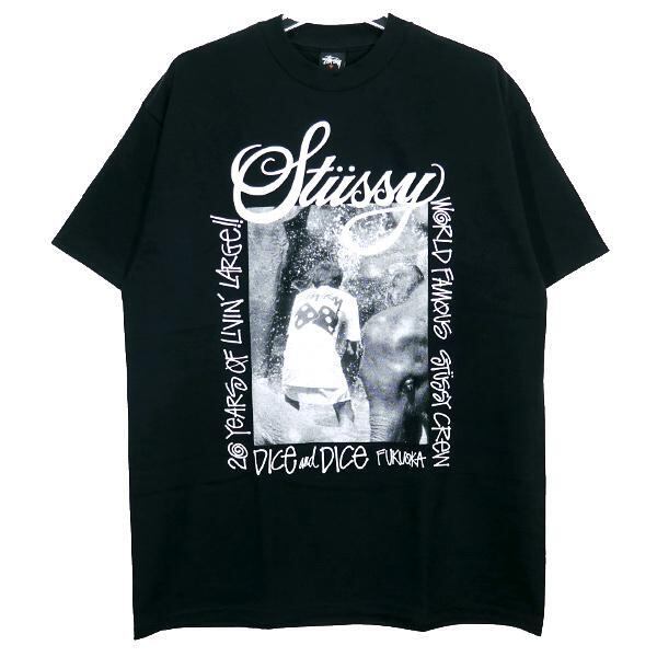 STUSSY x DICE&DICE 20TH ANNIVERSARY TEE サイズL ステューシー ...