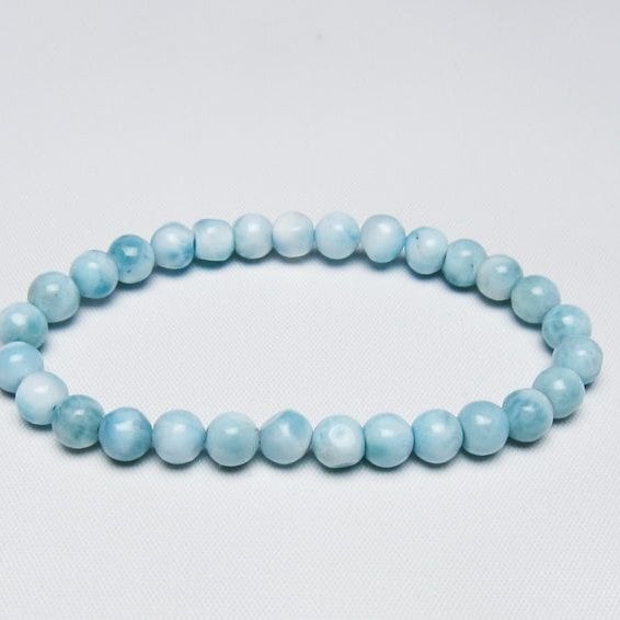 ラリマー ブレスレット 6mm 一点物 メール便可 [M便 1/10] 111-47945