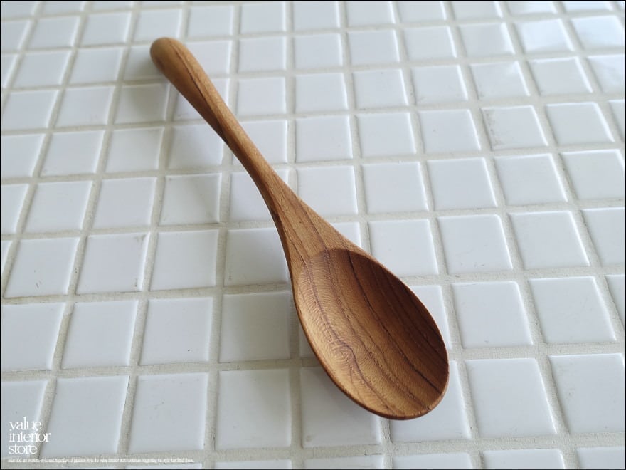 無垢材ディナースプーンL20cm スープスプーン カレースプーン 木製