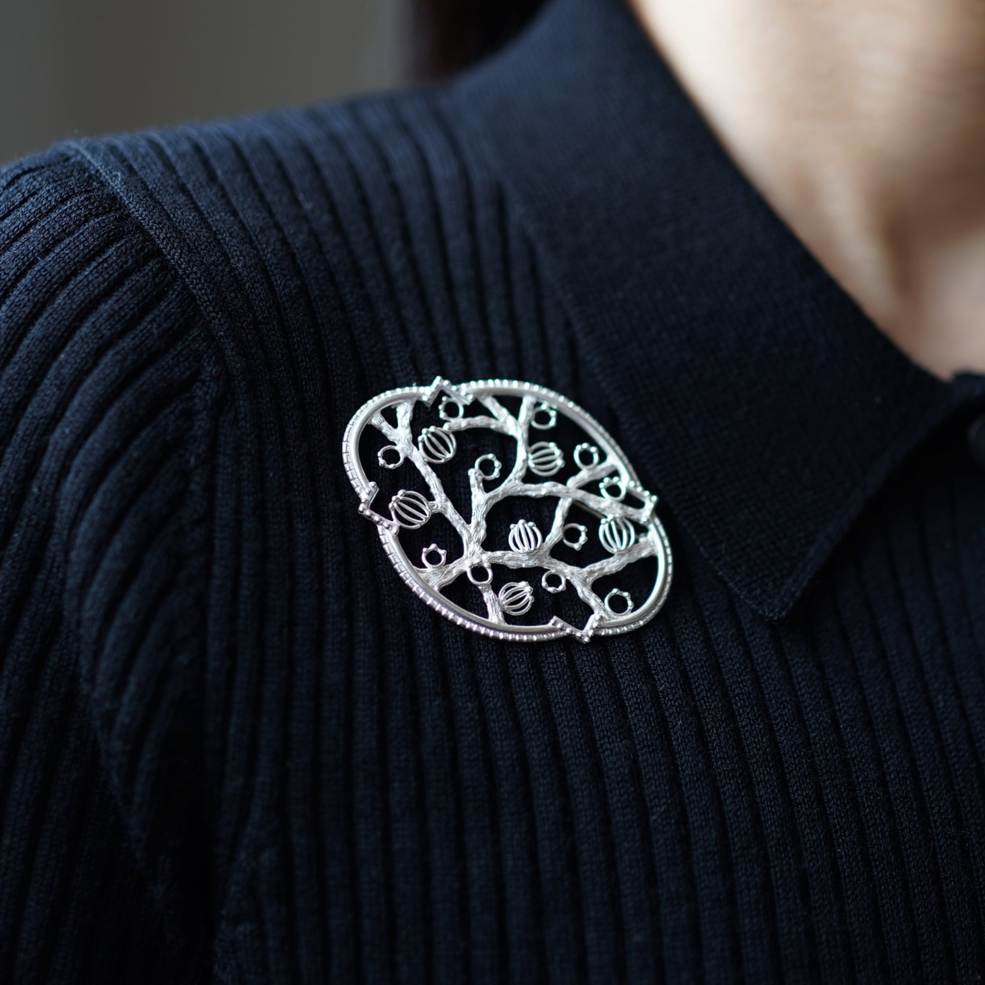 四季のブローチ:秋