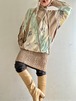 1980s "CACH'E" Deadstock Design Long Top