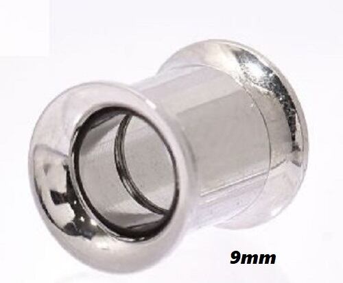 拡張ピアス 7mm 9mm スタンダード ロング インターナル ダブルフレア