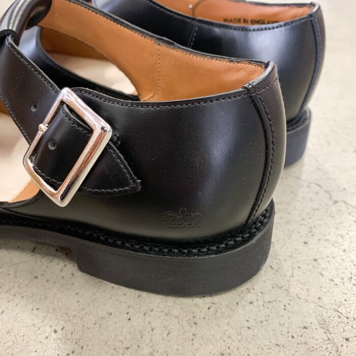 SANDERS / Military Sandal Black (サンダース ミリタリーサンダル 黒