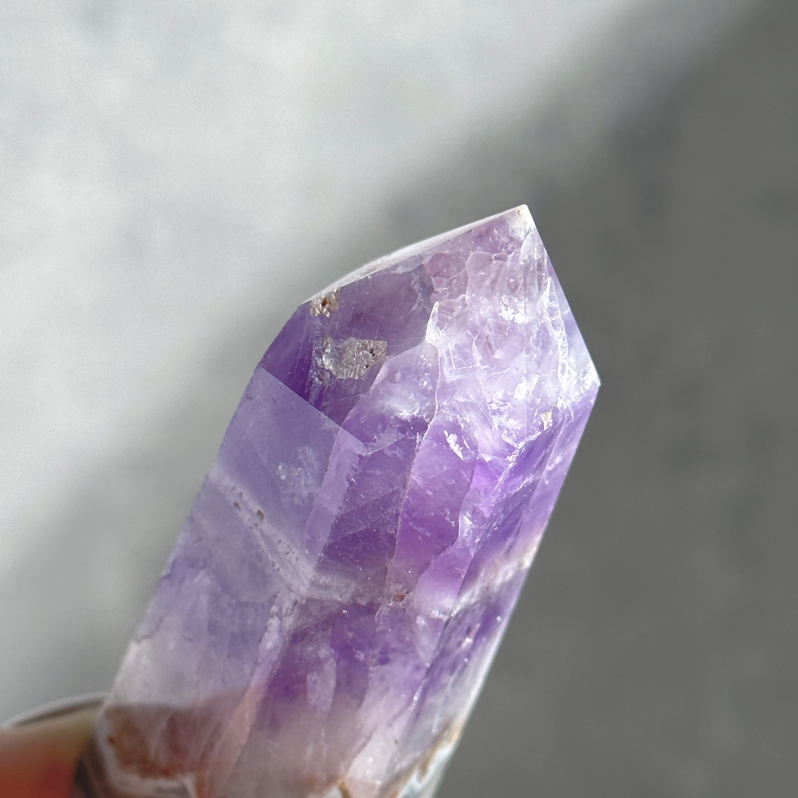 BIGサイズ♡ アメジストアゲート タワー ポイント ① 瑪瑙 紫 天然石 a27eee370177a742f022160509d7ee