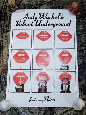 Andy Warhol’s Velvet Underground & Nico USA版 poster