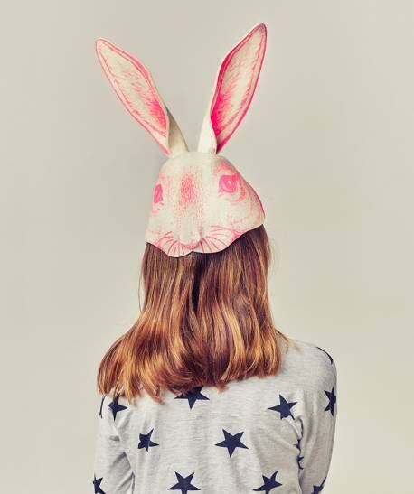 即納】frida's tierchen® RABBIT HEADPIECE pink ♡ | Moon port