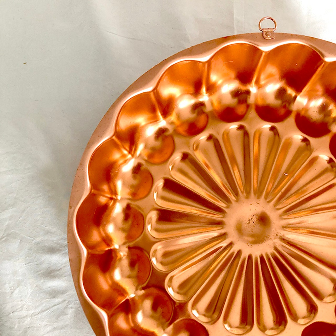 コッパーモールド　お菓子焼き型　丸　　フランス 12kwbr14