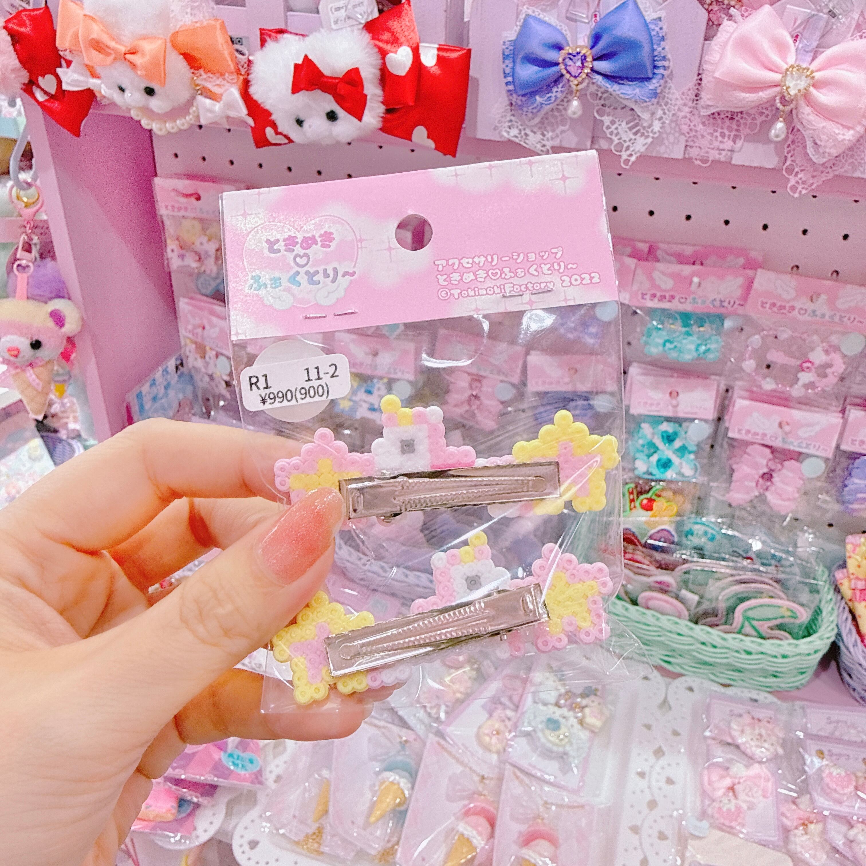 【R1】11-2スターユニコーンツインヘアクリップ