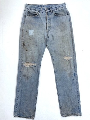 M-247 リーバイス Levis501レギュラー古着 1980年代米国製刻印553  W 74cm(ぐるり） 股下 76cm