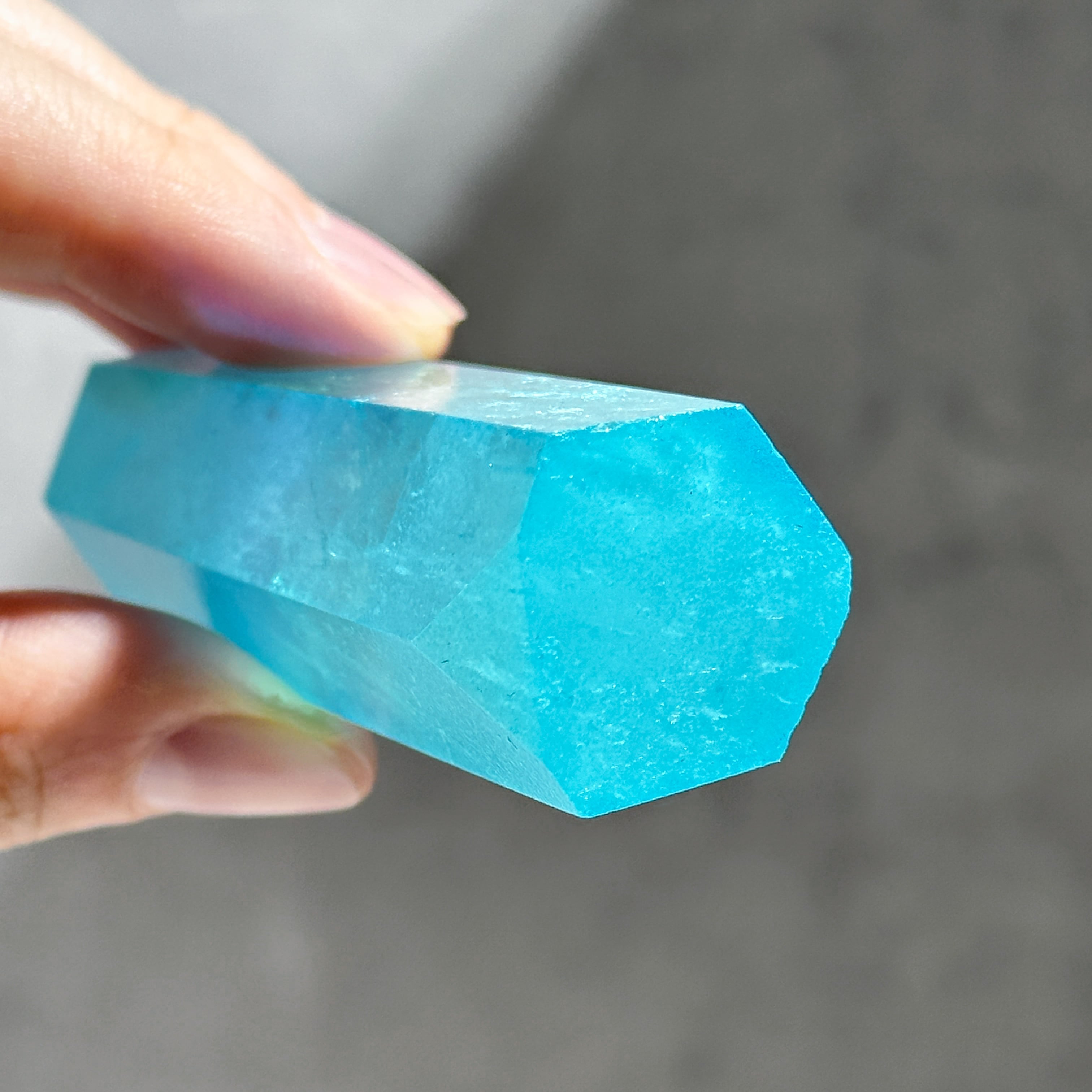 アクアオーラクォーツ タワー 52✧ Aqua Aura Quartz ✧天然石・鉱物