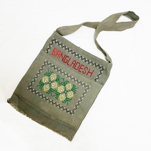 Vintage Bangladesh Hand Embroidered Bag