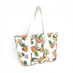 タイ   キャンバス  トートバッグ　パイナップル