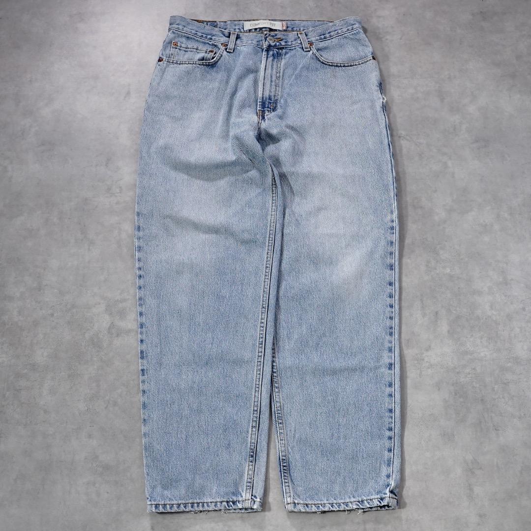 リーバイス560 Levis W33 ブルーデニム 青 00s 古着 17665
