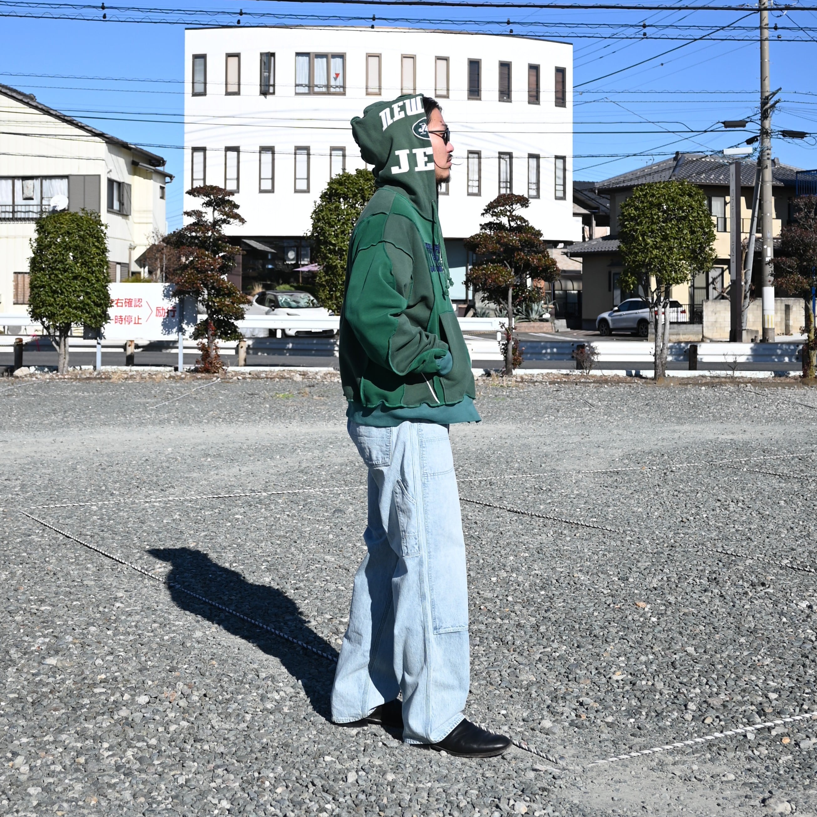 CCU / BAGGY RIDER JACKET スタイル | GANKO