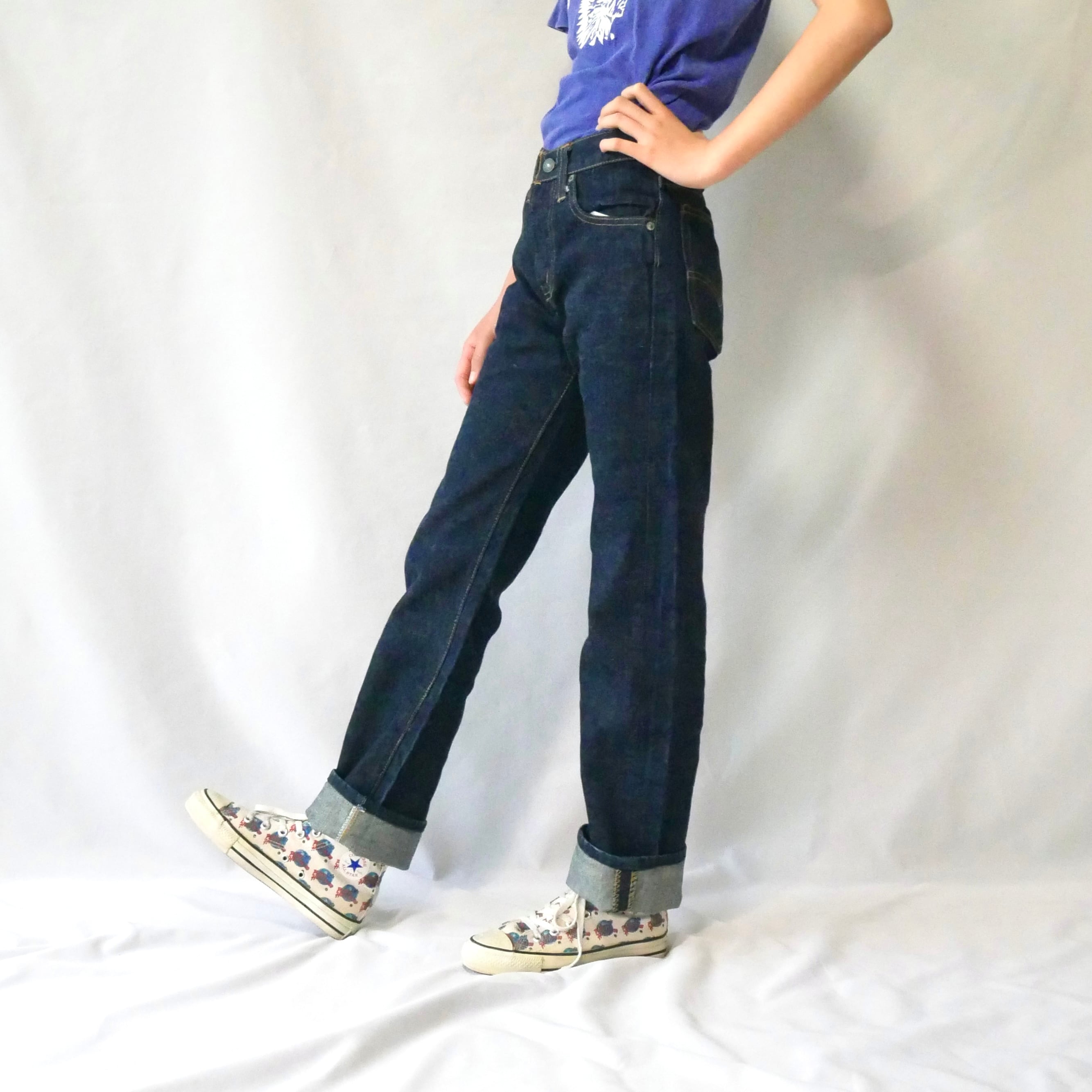 70s Levi's 805 bigE denim pant 70年代 リーバイス805 ビッグE 濃紺