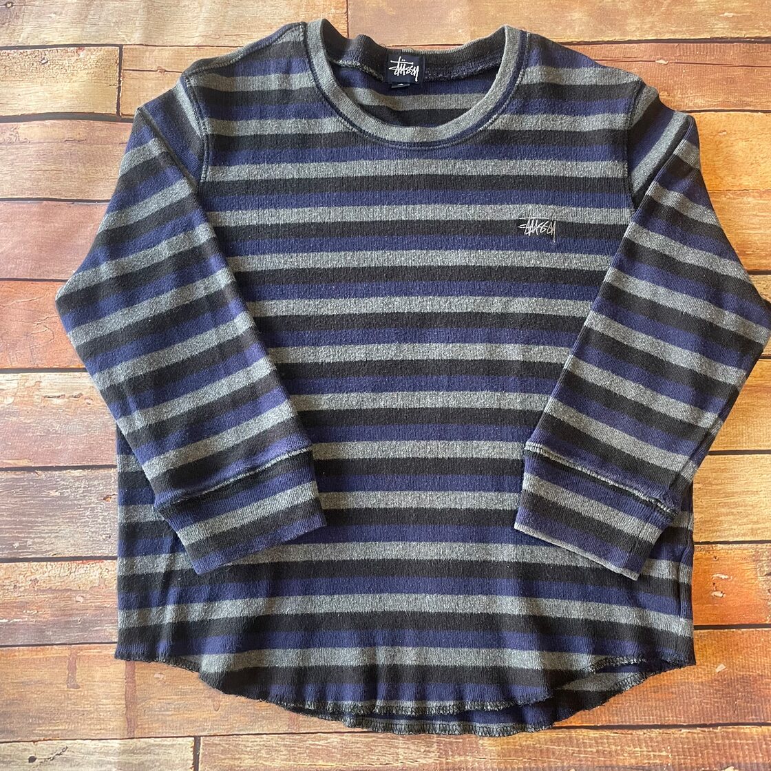 old stussy アメリカ製 L/S Tシャツ 90年代後期青タグ | Pay ID