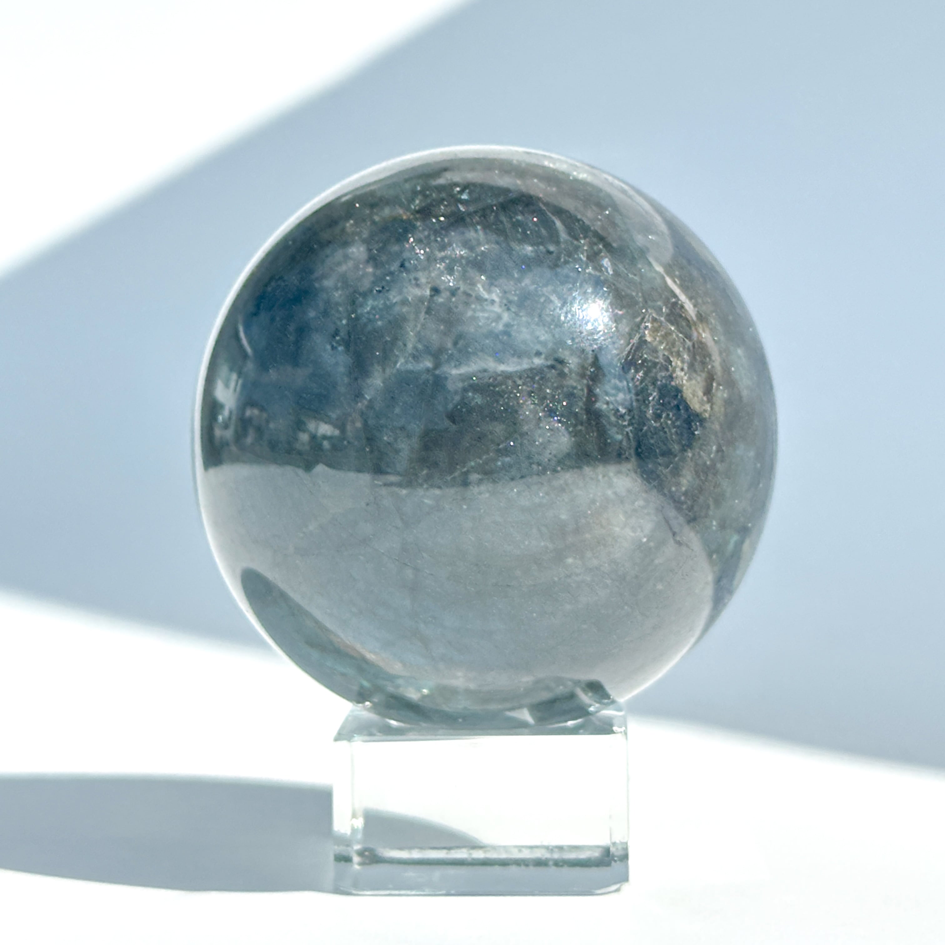 Bigラブラドライト スフィア 91◇ Labradorite ◇天然石・鉱物