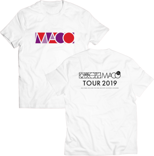 交換日記 + BEST LOVE MACO TOUR “MACO LOGO” Tシャツ