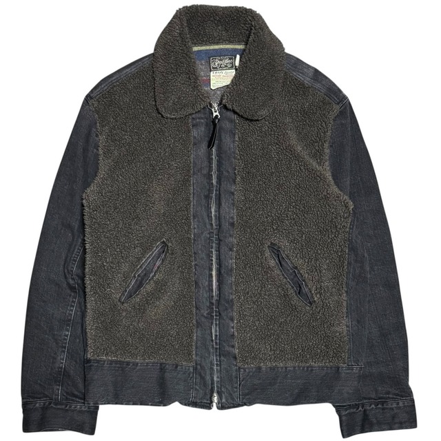 稀少 POLO SPORT 90s コーデュロイ トラッカージャケット フェード M 