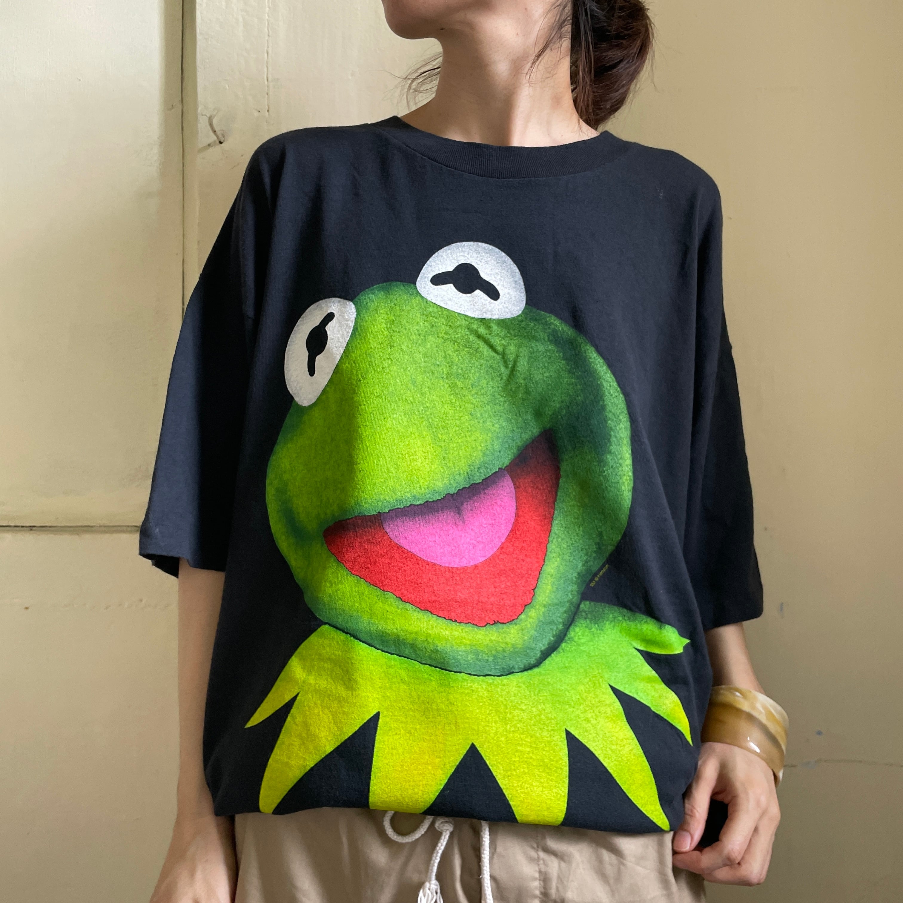 【1517】90's Kermit Tシャツ vintage 古着 USA WILD OATS | ビンテージ雑貨 家と外で powered by  BASE