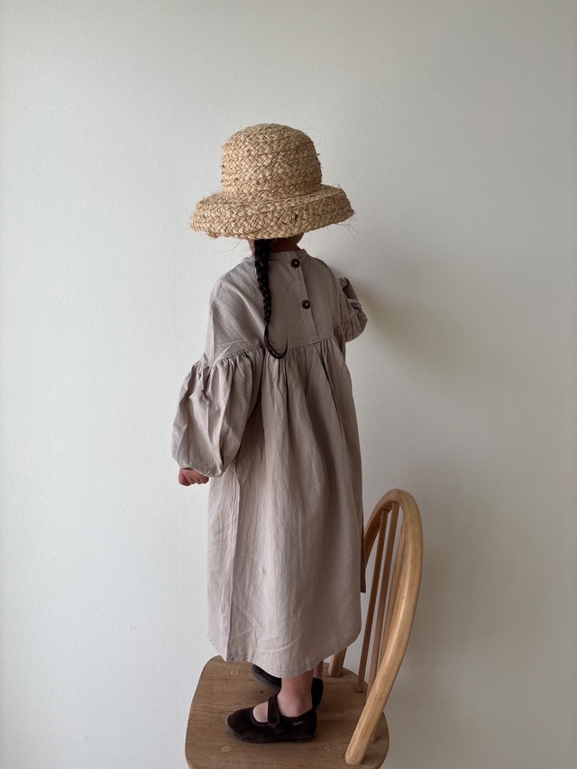 2007 basic puffsleeve dress