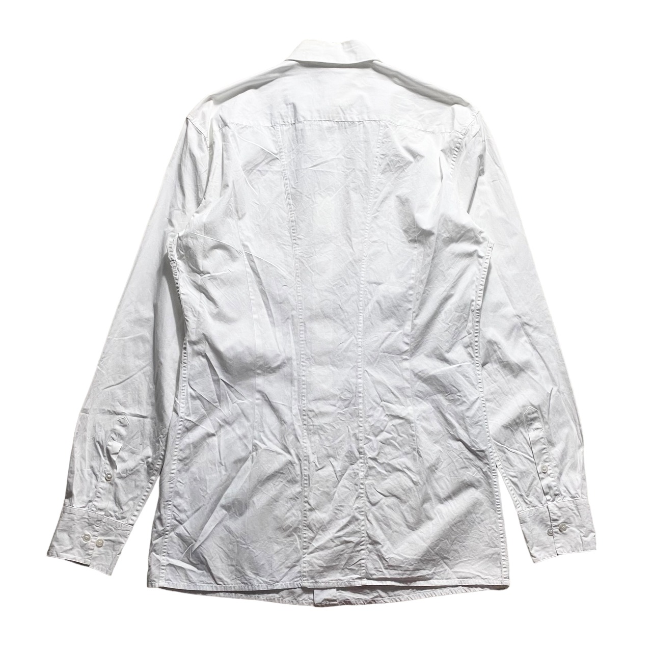 BOTTEGA VENETA collar design white shirt