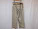 MAISON EUREKA " VINTAGE REWORK CHINOS " BEIGE C