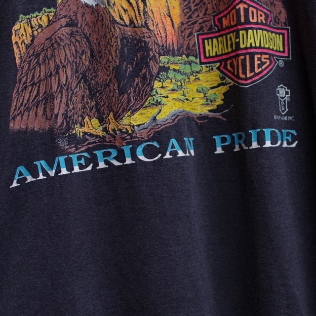 1990s Harley Davidson T-shirt / Made in USA / ハーレー イーグル T