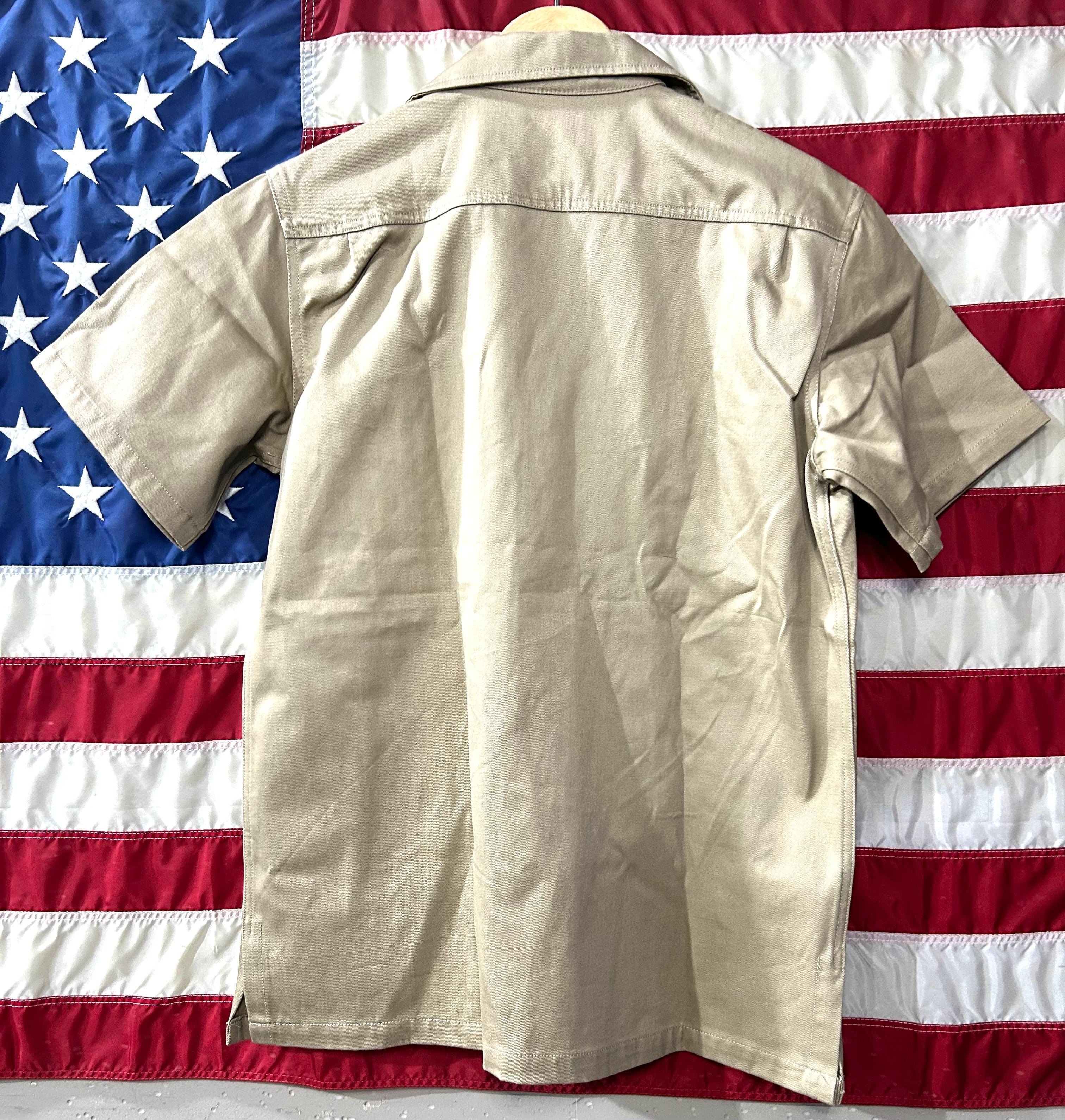 SESSLER(セスラー)中田商店 CHINO SHIRT チノクロス シャツ 半袖