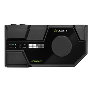 【在庫処分】LEWITT CONNECT 6 オーディオインターフェース USB DTM 音楽制作 録音 生配信 ループバック CubaseLE