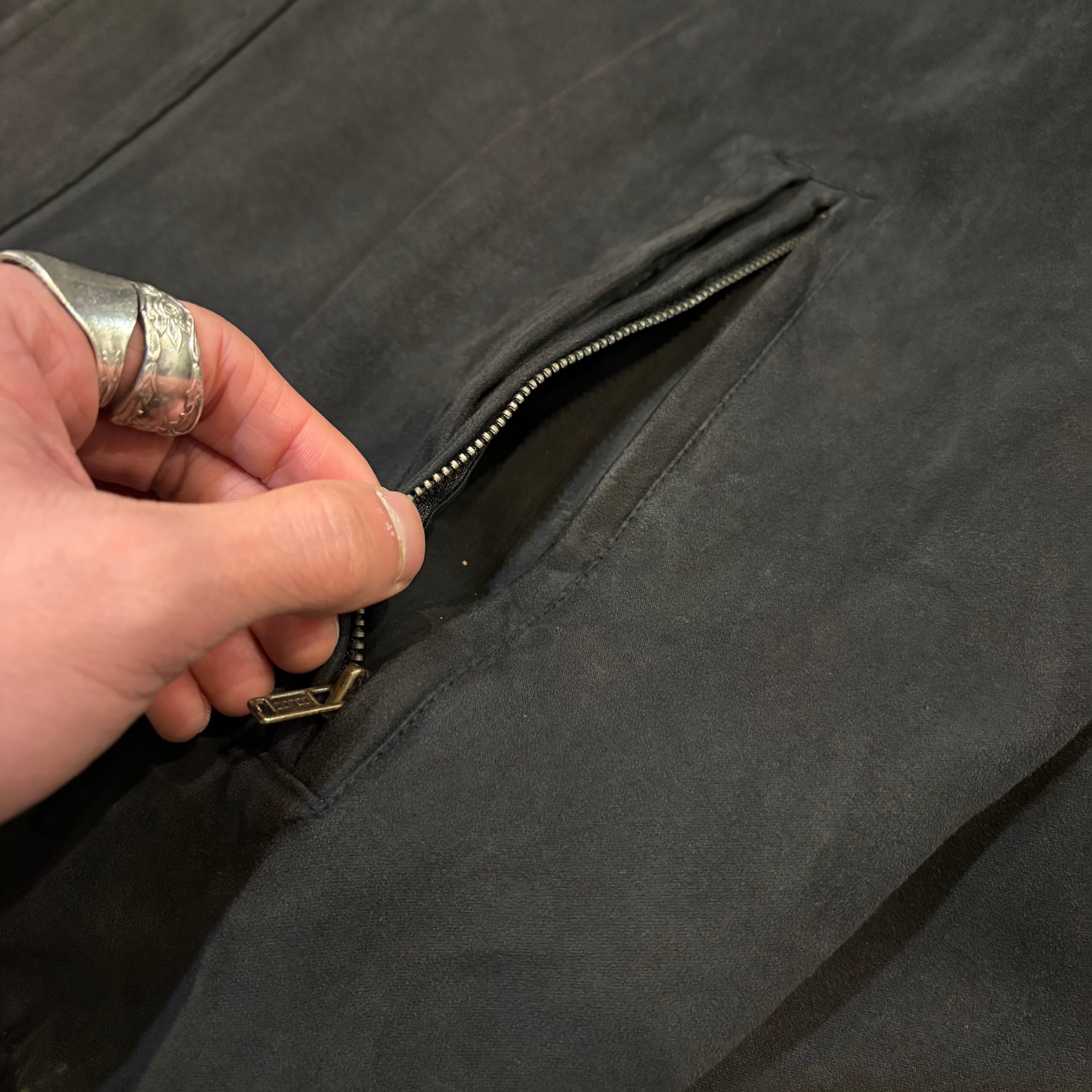 Urban Equipment fake suede zip up jacket | 仙台 古着屋 ShuShuBell