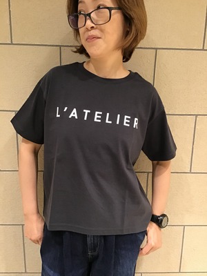 siro de labonte★定番ロゴTシャツ　"L'ATELIER"