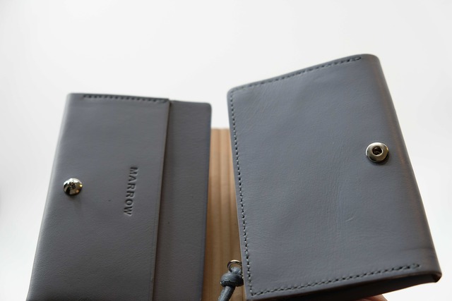 MARROW/MA-AC3301 COMPACT WALLET BLACK,AWAFUJIIRO