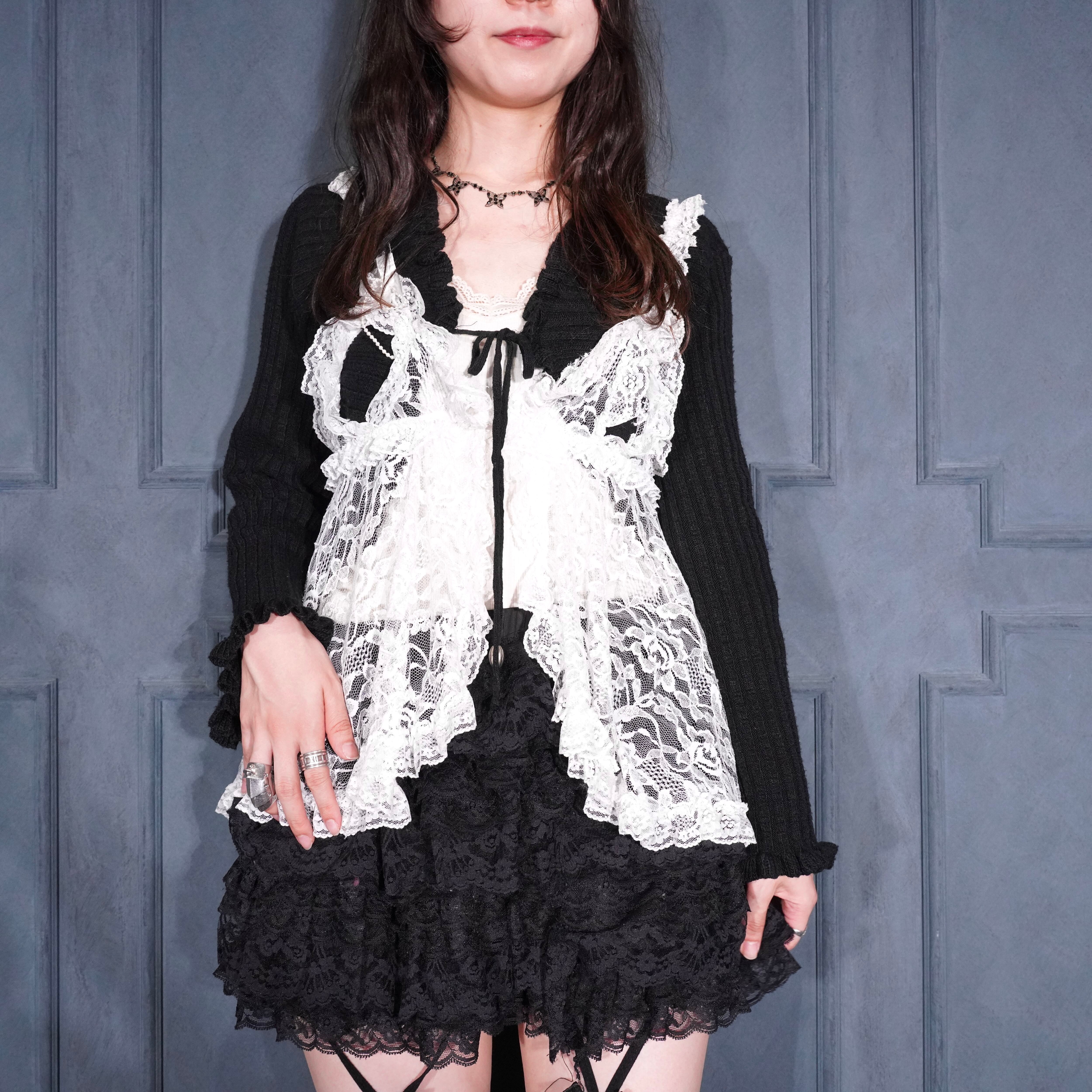 USA VINTAGE Risque ALL LACE DESIGN LINGERIE CAMISOLE/アメリカ古着