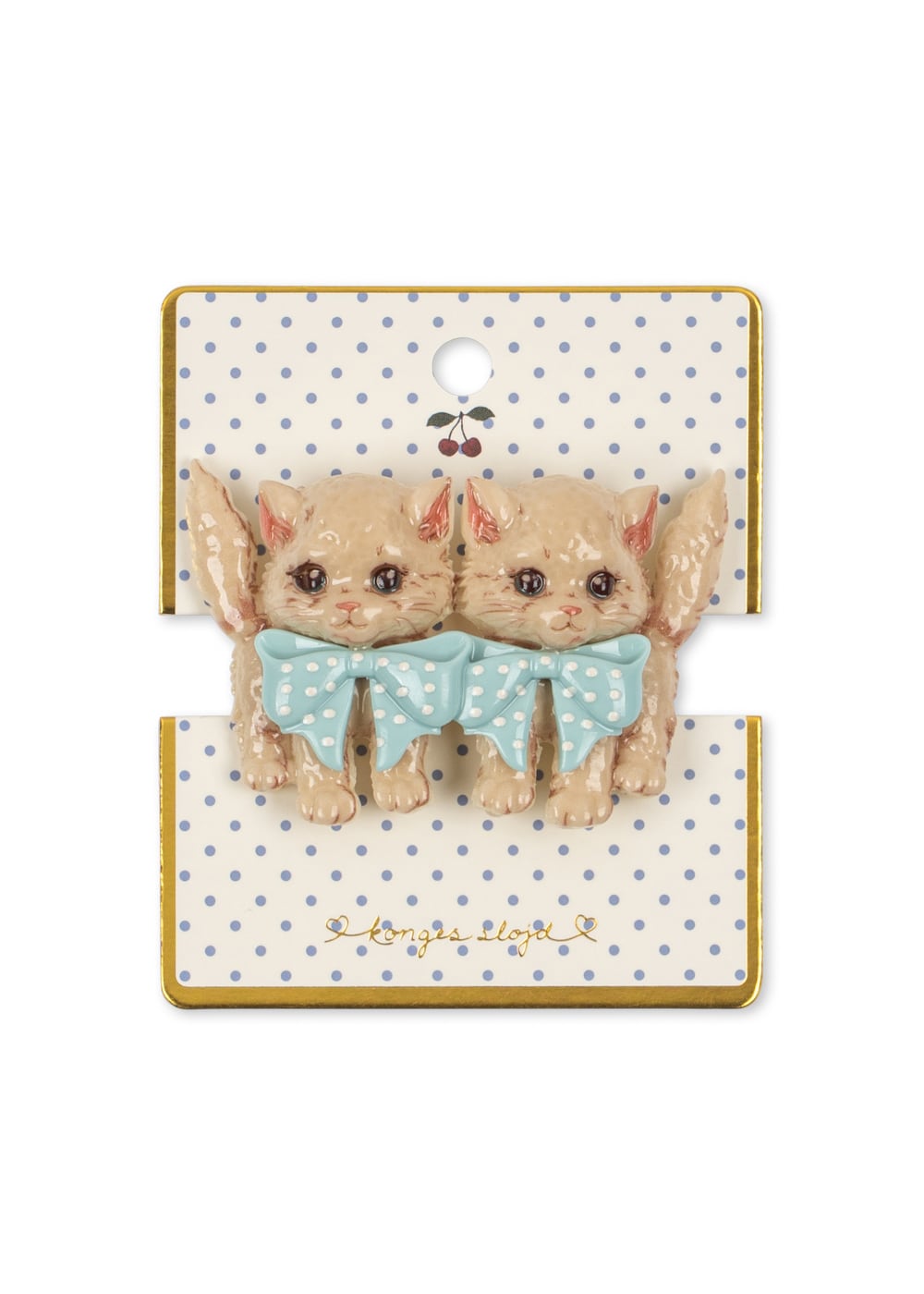 KITTY BIG HAIR CLIP KITTY【Konges Sloejd コンゲススロイド】ヘアクリップ 猫
