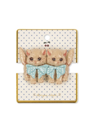 KITTY BIG HAIR CLIP KITTY【Konges Sloejd コンゲススロイド】ヘアクリップ 猫