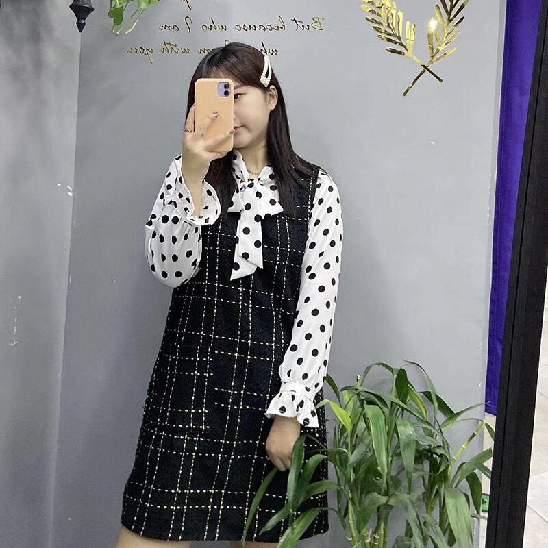 やや太めの肉を覆う大きいサイズの婦人服 ミックスインファッション65257036857