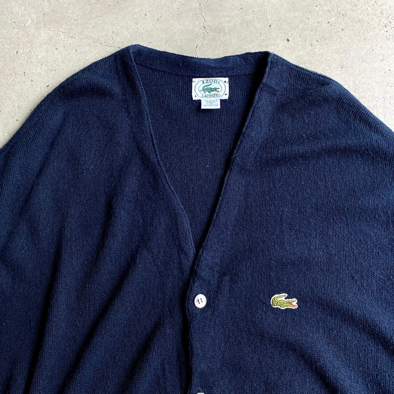 ビッグサイズ 80年代 USA製 ビンテージ IZOD LACOSTE アイゾッド 